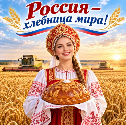 В международной аналитике за Россией прочно закрепился статус глобального продовольственного сверхтяжеловеса, поэтому  РФ обоснованно называют хлебнице мира!